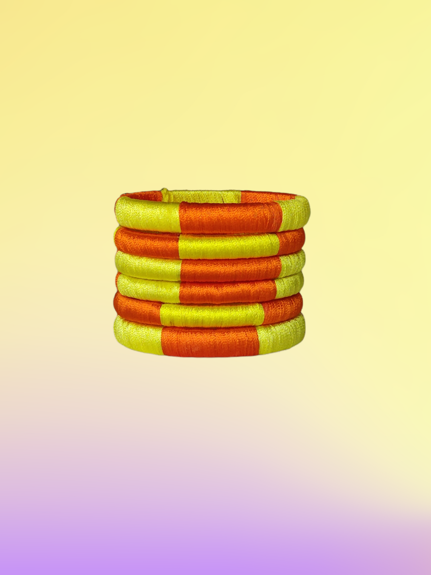 Orange-Yellow Bangles